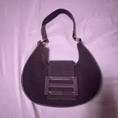 バーガンディ ハンドバッグ