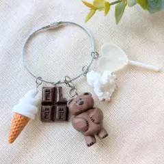 Daisuke Kondo めじるしアクセサリー じゃらじゃらキーホルダー