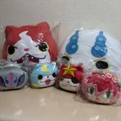 だ*く様 妖怪ウォッチぬいぐるみ6点セット【未開封品】ぷにぷにぬいぐるみ