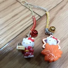 レア 大分県 広島県　ご当地キティ ストラップ　2個まとめ売り