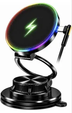 スマホホルダー 車 ワイヤレス充電 マグネット