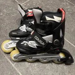 COUGAR インラインスケート ブラック/ホワイト
