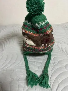 耳あて付きニット帽　大人用フリーサイズ