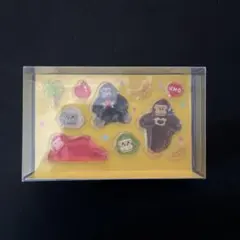新アミュキャラ ぷっくりんちょシール　ゴリくん　ゴリラ