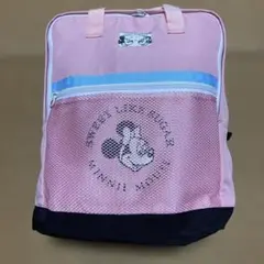 ミニーマウス ピンクリュック
