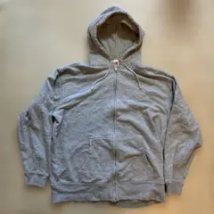United Athle フルジップフーディ Lサイズ 10オンス 裏パイル