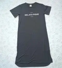 ジェラートピケ　半袖　Tシャツ　ワンピースのサムネイル