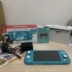 Switch Lite 本体 あつまれどうぶつの森デザイン 256GB SD付