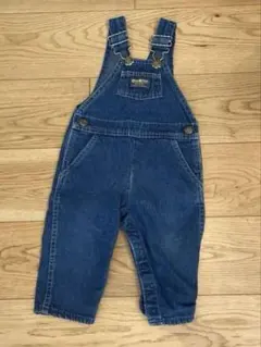美品　USA製　OSH KOSH デニムオーバーオール　80-90サイズ