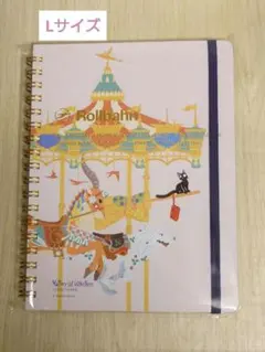 【ジブリパーク 魔女の谷 限定】ロルバーン ポケット付メモ L メリーゴーランドのサムネイル
