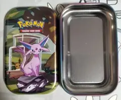 【海外限定】エーフィ ダメカンケース mini tin　ポケモンカード