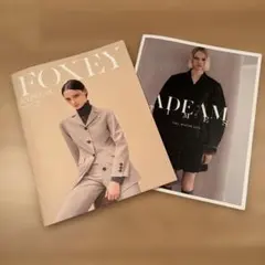FOXEY EXPRESS ADEAM カタログ 2冊セット
