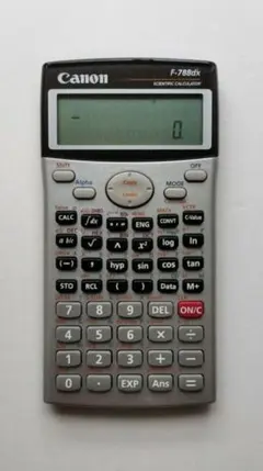 キヤノン 関数電卓F-788DX　土地家屋調査士試験対応