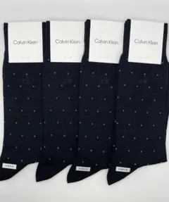 ★新品★ カルバン・クライン メンズ ソックス 4足セット 25〜27cm 22