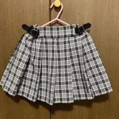 ANNA SUI MINI チェック柄キュロットスカート