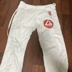 GRACIE BARRA ALMA 道着パンツ 白　グレイシーバッハ柔術M1