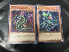 遊戯王　捕食植物オフリススコーピオ　捕食植物ダーリングコブラ