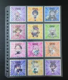 ブルアカマン　コンプ20枚セット