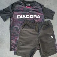 DIADORA ディアドラ 昇華プリントプラシャツ ウーブンプラバン セット売り