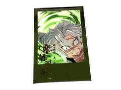 鬼滅の刃 ufotable DINING 箔押しチェキ風ブロマイド 不死川実弥