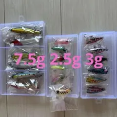 ミノー プラグ ルアー 12個セット 7.5gまとめ - メルカリ