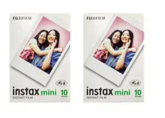 【新品・未使用】 instax mini　チェキ用フィルム　2パック　20枚