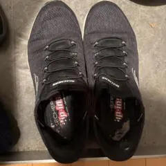 【お値下げ中】Skechers スケッチャーズ 29cm ダークグレースリッポン