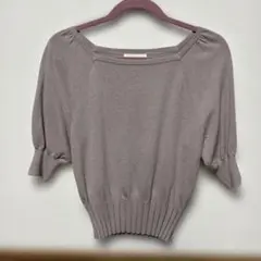 PROPORTION BODY DRESSING 半袖サマーニット