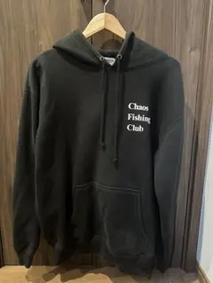 Chaos Fishing Club パーカー ブラック