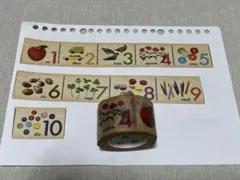 【廃盤品】mtマスキングテープ（数字）のサムネイル