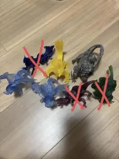 モンスターハンター 4体まとめ売り　フィギュア　ボーナスパーツ　クリアVer.