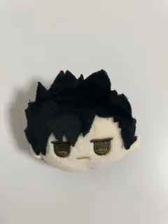 ハイキュー!! じとっと フェイスぬいぐるみキーホルダー 黒尾鉄朗