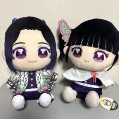 鬼滅の刃 ぬいぷりけおすわり BIG 4 胡蝶しのぶ　栗花落カナヲ