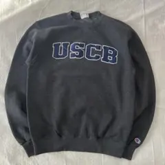 US古着 Champion USCBロゴ カレッジ　スウェット　トレーナー