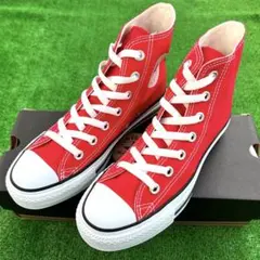【新品】 CONVERSE ALL STAR HI RED 23.5cm