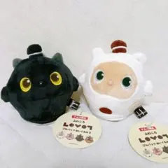 ナムコ限定　ふわころ　LOVOT　プルバック　ぬいぐるみ3 全4種 ラボット