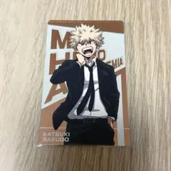 ヒロアカ 爆豪勝己 スーツ カード