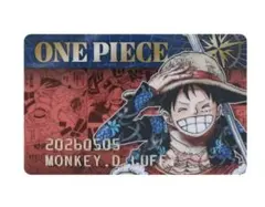 ワンピース　バースデイコレクションカード　ルフィ　2026