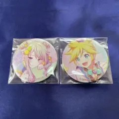【プロセカ】グリッター缶バッジ　グリ缶　4B　再販分　草薙寧々　鏡音レン