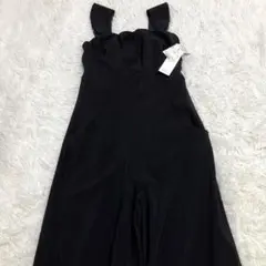 新品タグ付 スナイデル ロンパース オールインワン ワイドパンツ 黒 サイズ1