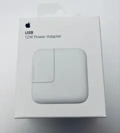 【新品未開封】 純正Apple USB 12W Power Adapter箱入り