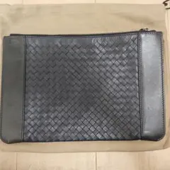 ボッテガ・ヴェネタ BOTTEGAVENETA イントレチャート クラッチバッグ