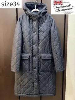 Traditional Weatherwear キルティングボアコート　34のサムネイル