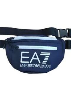 【美品】EA7 EMPORIO ARMANI ボディバッグ ナイトブルー