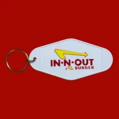 アメリカン モーテル/ホテル キーホルダー イナウトバーガー IN-N-OUT
