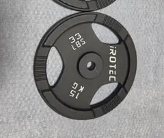 IROTEC ダンベルプレート 15kg 1枚
