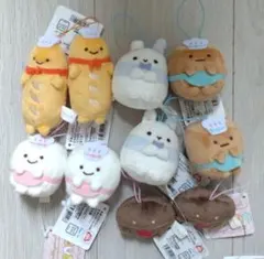 すみっコぐらし あつまるんですいろんななかま ゴムひも付きマスコット