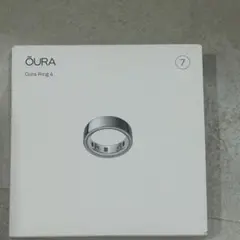 Oura Ring 4 シルバー　サイズ　7 オーラリング