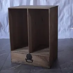 収納棚　本棚　棚　木製　収納　器　古本　古家具　古道具　アンティーク　昭和レトロ