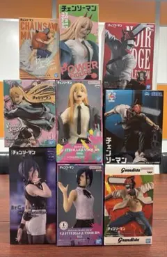 劇場版チェンソーマンレゼ篇フィギュア8体デンジ＆ポチタBiCuteBunnies